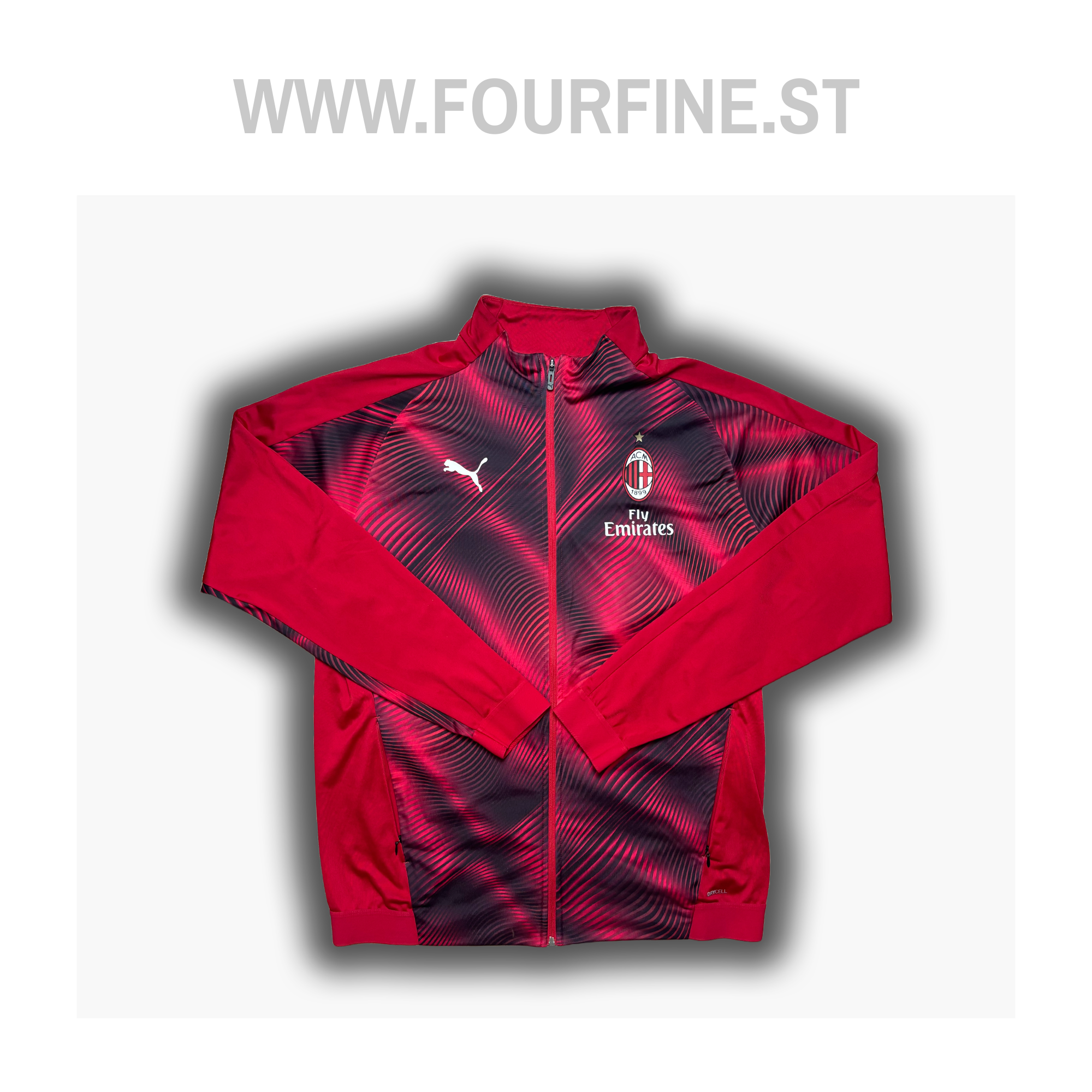 SWEAT JACKET AC MILAN [XL]